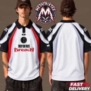 Twenty One Pilots Ohio Stadium 2026 Breach Blokecore Athletic Mesh Polo Jersey Shirt