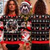 New Kids On The Block All I Want For Christmas Is NKOTB Vintage Band Photo Reindeer Pattern 2026 Knitted Ugly Christmas Sweater New Kids On The Block All I Want For Christmas Is NKOTB Vintage Band Photo Reindeer Pattern 2026 Knitted Ugly Christmas Sweater