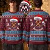 Wolverhampton Wanderers FC Merry Christmas Snowman Logo Print Ugly Christmas Sweater Gift For Holiday 2026 Wolverhampton Wanderers FC Merry Christmas Snowman Logo Print Ugly Christmas Sweater Gift For Holiday 2026