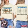 Olivia Rodrigo Montreal QC The Unraveled Tour 2026 Concert Poster For Bell Centre On October 21-22 Short White T-Shirt